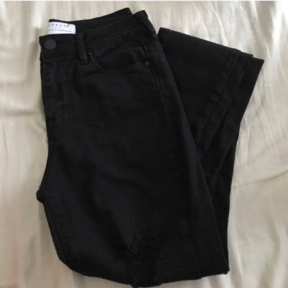 Black skinny jeans